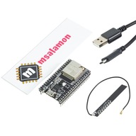 ESP32 Sada ESP-WROOM-32U s anténou a káblom ESP32 Sada ESP-WROOM-32U s anténou a káblom