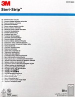 3M Steri-Strip 12x50mm R1549 vystužené pásiky x300 3M Steri-Strip 12x50mm R1549 vystužené pásiky x300