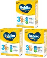 BEBIKO JUNIOR 3 NUTRIFLOR EXPERT MILK 12M+ 3x600G BEBIKO JUNIOR 3 NUTRIFLOR EXPERT MILK 12M+ 3x600G