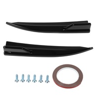 2ks Rear Splitter Lip Spoiler lesklý 2ks Rear Splitter Lip Spoiler lesklý