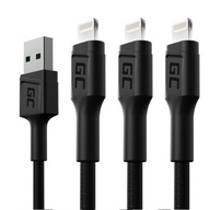 Sada 3x USB - Lightning kábel 2m pre iPhone SE 11 12 13 14 PRO