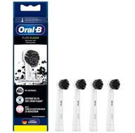 4x TIPY ORAL-B PURE CLEAN CHARCOAL ORIGINÁL 4x TIPY ORAL-B PURE CLEAN CHARCOAL ORIGINÁL