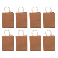 20PCS Kraft papierové tašky Kraftové tašky