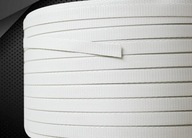 Odolná PP páska na palety, biela, 16 mm x 2000 m