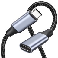 USB-C 3.2 Thunderbolt PREdlžovací kábel 100W 4K @ 60Hz 2m USB-C 3.2 Thunderbolt PREdlžovací kábel 100W 4K @ 60Hz 2m