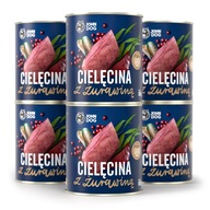 John Dog Berry Line Teľacie mäso s brusnicami 6x800g John Dog Berry Line Teľacie mäso s brusnicami 6x800g