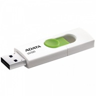 Adata Pendrive UV320 32GB USB 3.2 Gen1 Biela a zelená Adata Pendrive UV320 32GB USB 3.2 Gen1 Biela a zelená