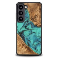 Obal z dreva a živice pre Samsung Galaxy S23 Bewood Unique Turquoise Obal z dreva a živice pre Samsung Galaxy S23 Bewood Unique Turquoise