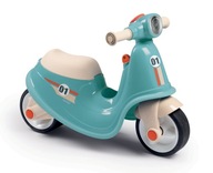 Jazdecká kolobežka Modré tiché kolesá Retro Smoby Jazdecká kolobežka Modré tiché kolesá Retro Smoby