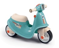 Ride Scooter Blue Silent Retro Wheels Smoby
