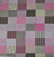POSTEĽNOSŤ 160X200 KÔRA 100% BAVLNA PATCHWORK Soft POSTEĽNOSŤ 160X200 KÔRA 100% BAVLNA PATCHWORK Soft