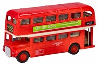 Kovový model londýnskeho autobusu Gokiho pre deti