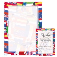 Diplomový papier Galéria VLAJKY 170g 25 listov Diplomový papier Galéria VLAJKY 170g 25 listov