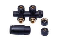 TERMOSTATICKÝ VENTIL TWINS 5CM ČIERNA MAT TERMOSTATICKÝ VENTIL TWINS 5CM ČIERNA MAT