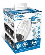 BOSMA LED ŽIAROVKA H4 12/24V 4000LM P43T AŽ DO BOSMA LED ŽIAROVKA H4 12/24V 4000LM P43T AŽ DO