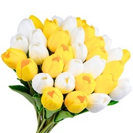 UMELÁ KYTICA TULIPSOV 34 KS. GUMA - AKO ŽIVÁ UMELÁ KYTICA TULIPSOV 34 KS. GUMA - AKO ŽIVÁ