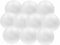 STYROFOAM BALLS Ball Bauble Baubles 10cm 10ks STYROFOAM BALLS Ball Bauble Baubles 10cm 10ks