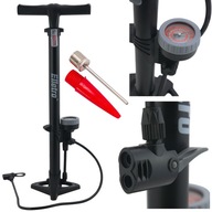 ŠTANDARDNÁ BICYKLOVÁ PUMPA Manuálna Dunlop/Presta/Schrader s tlakomerom 11 bar ŠTANDARDNÁ BICYKLOVÁ PUMPA Manuálna Dunlop/Presta/Schrader s tlakomerom 11 bar