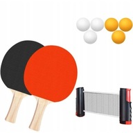 SET PING-PONOVÝCH RACHALÍ S loptičkami SET PING-PONOVÝCH RACHALÍ S loptičkami