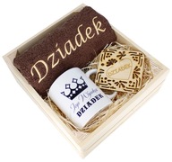 SKVELÝ DARČEK PRE DEDKA UTERÁK + KRABIČKA NA HRNKY SKVELÝ DARČEK PRE DEDKA UTERÁK + KRABIČKA NA HRNKY