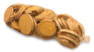 Plátky, drevené kotúče, drevené 4-6 cm - 42 ks.