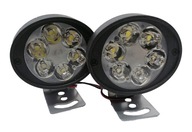 Sada 2x halogénovej LED pracovnej lampy 10W 10-30V Sada 2x halogénovej LED pracovnej lampy 10W 10-30V