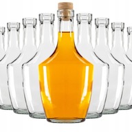 Sada 50 ks sklenených fliaš Koneser 0,5l na likéry Sada 50 ks sklenených fliaš Koneser 0,5l na likéry