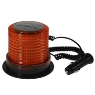 Výstražné svetlo oranžového majáka. 6W 10-30V 30 LED