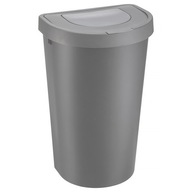 ODPADKOVÝ KOŠ DO KUCHYNE KÚPEĽŇA KANCELÁRSKA 45L SIVÁ ODPADKOVÝ KOŠ DO KUCHYNE KÚPEĽŇA KANCELÁRSKA 45L SIVÁ