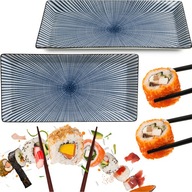Keramický tanier na sushi SENDAN TOKUSA 23cm 12cm Keramický tanier na sushi SENDAN TOKUSA 23cm 12cm