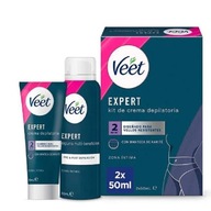 VEET Expert Set na depiláciu intímnych partií bambuckým MASLO 2x50ml VEET Expert Set na depiláciu intímnych partií bambuckým MASLO 2x50ml