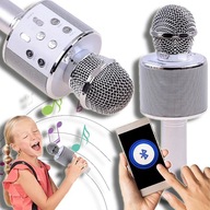 BEZDRÔTOVÝ BLUETOOTH MIKROFÓN S KARAOKE REPRODUKTOROM PRE DETI USB KÁBEL BEZDRÔTOVÝ BLUETOOTH MIKROFÓN S KARAOKE REPRODUKTOROM PRE DETI USB KÁBEL