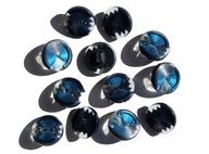 Veľké tlačidlá na nohách Navy Blue 12 PCS Veľké tlačidlá na nohách Navy Blue 12 PCS