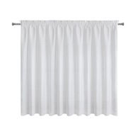ZÁCLONA JEMNÝ DAŽĎ NA PÁSKE 300X150 CM BIELA ZÁCLONA JEMNÝ DAŽĎ NA PÁSKE 300X150 CM BIELA