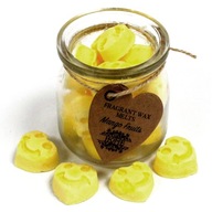 Sójový vosk s vôňou - ovocie mango Sójový vosk s vôňou - ovocie mango