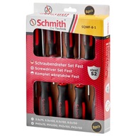 SKRUTKOVAČKY SKRUTKOVAČE S MAGNETOVOU SADA 8 ks MAGNETIC 4xSL 4xPH SCHMITH SKRUTKOVAČKY SKRUTKOVAČE S MAGNETOVOU SADA 8 ks MAGNETIC 4xSL 4xPH SCHMITH