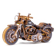 3D drevené puzzle Motocykel Cruiser V-Twin Limitovaná edícia Wooden.City 3D drevené puzzle Motocykel Cruiser V-Twin Limitovaná edícia Wooden.City