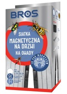 Magnetická moskytiéra na dvere biela Bros 220x160cm