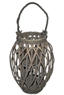 Drevená lampášik 40cm boho štýl Drevená lampášik 40cm boho štýl