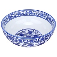 Porcelánová misa Pho Dish Modro-biela instantná miska na rezance