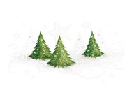 Vianočné stromčeky na sviatky nádherné blahoželanie GDT48