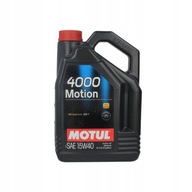 MOTUL 4000 Motion 15W40 Olej, 5 litrov