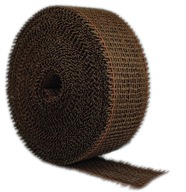 Jutová stuha, jutová stuha, Hnedá, 4cm, 25m Jutová stuha, jutová stuha, Hnedá, 4cm, 25m