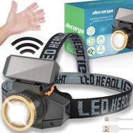 SOLÁRNE LED SVIETKO SO SOLÁRNYM PANELOM BEZDOTYKOVÝ SPÍNAČ USB BATÉRIE SOLÁRNE LED SVIETKO SO SOLÁRNYM PANELOM BEZDOTYKOVÝ SPÍNAČ USB BATÉRIE