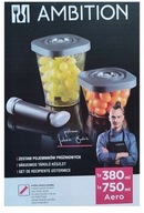 AMBITION AERO Sada vákuových nádob 380/750ml AMBITION AERO Sada vákuových nádob 380/750ml