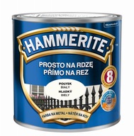Hammerite Straight to Rust 2,5L - biely lesk