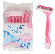 Holiace strojčeky GILLETTE SIMPLY VENUS 3 ČEpele 12 ks Holiace strojčeky GILLETTE SIMPLY VENUS 3 ČEpele 12 ks