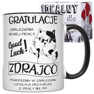 Hrnček, darček na rozlúčku pre kamaráta kolegu z práce, CAT zradca + krabica Hrnček, darček na rozlúčku pre kamaráta kolegu z práce, CAT zradca + krabica