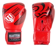 Kožené boxerské rukavice MASTERS RBT-RED 12 oz Kožené boxerské rukavice MASTERS RBT-RED 12 oz