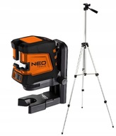Krížový čiarový laser 20M zelený NEO TOOLS + STOJÍK + KUFRE Krížový čiarový laser 20M zelený NEO TOOLS + STOJÍK + KUFRE